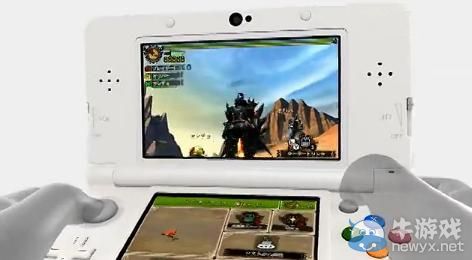 New 3DS日本首彈TVCM：主打大亂斗怪物獵人