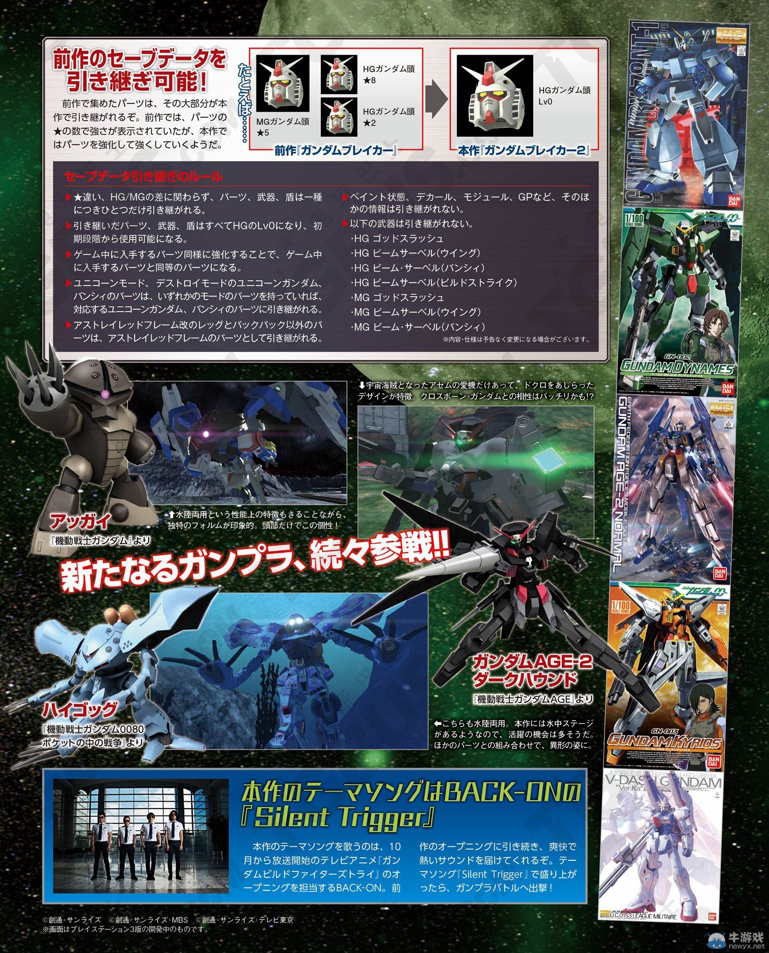 《高達破壞者2》劇情角色介紹：本周新要素詳情