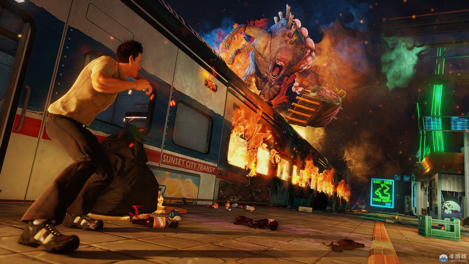 《日落過載》多張游戲截圖公開：展示戰(zhàn)斗場(chǎng)景