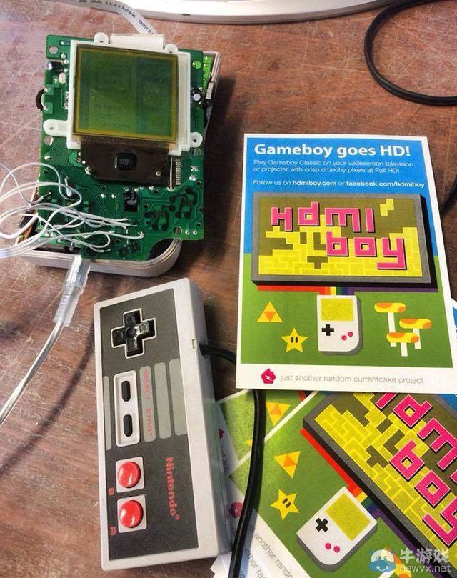 GameBoy HD化？國外玩家自制設備HDMIBoy