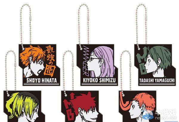 《排球少年》推出鑰匙鏈與荷包袋兩款新周邊