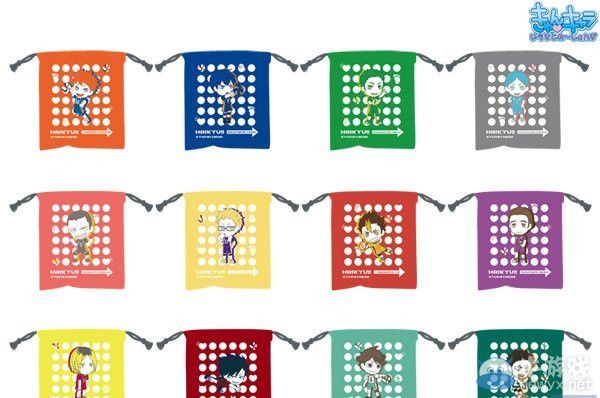 《排球少年》推出鑰匙鏈與荷包袋兩款新周邊