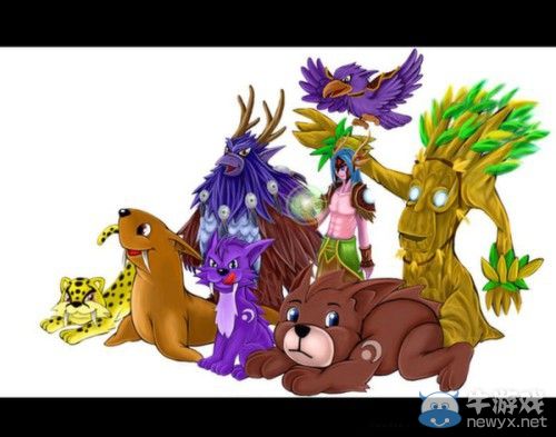 《魔獸世界：德拉諾之王》德魯伊全新賣萌雕文