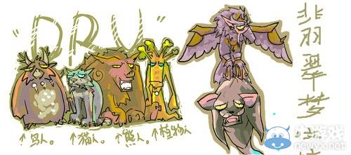 《魔獸世界：德拉諾之王》德魯伊全新賣萌雕文
