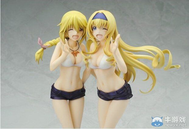 《無限斯特拉托斯》兩名妹子泳裝手辦確定發售