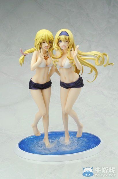 《無限斯特拉托斯》兩名妹子泳裝手辦確定發售