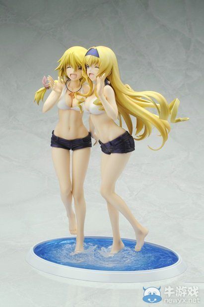 《無限斯特拉托斯》兩名妹子泳裝手辦確定發售