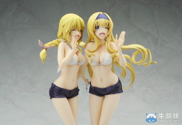 《無限斯特拉托斯》兩名妹子泳裝手辦確定發售