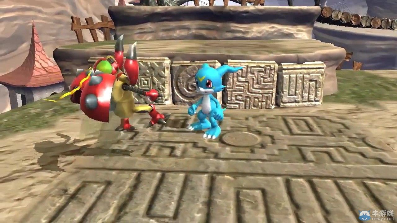 《數(shù)碼寶貝明星大亂斗》宣傳：天女獸性感身姿好爆乳