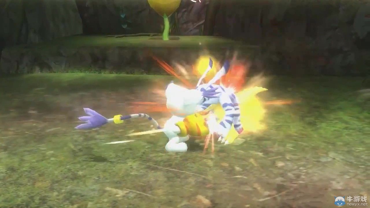 《數(shù)碼寶貝明星大亂斗》宣傳：天女獸性感身姿好爆乳