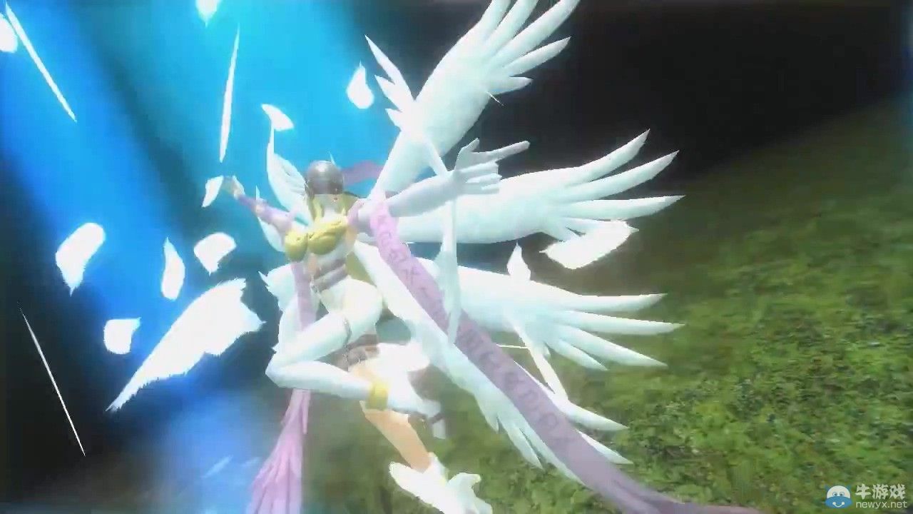 《數(shù)碼寶貝明星大亂斗》宣傳：天女獸性感身姿好爆乳