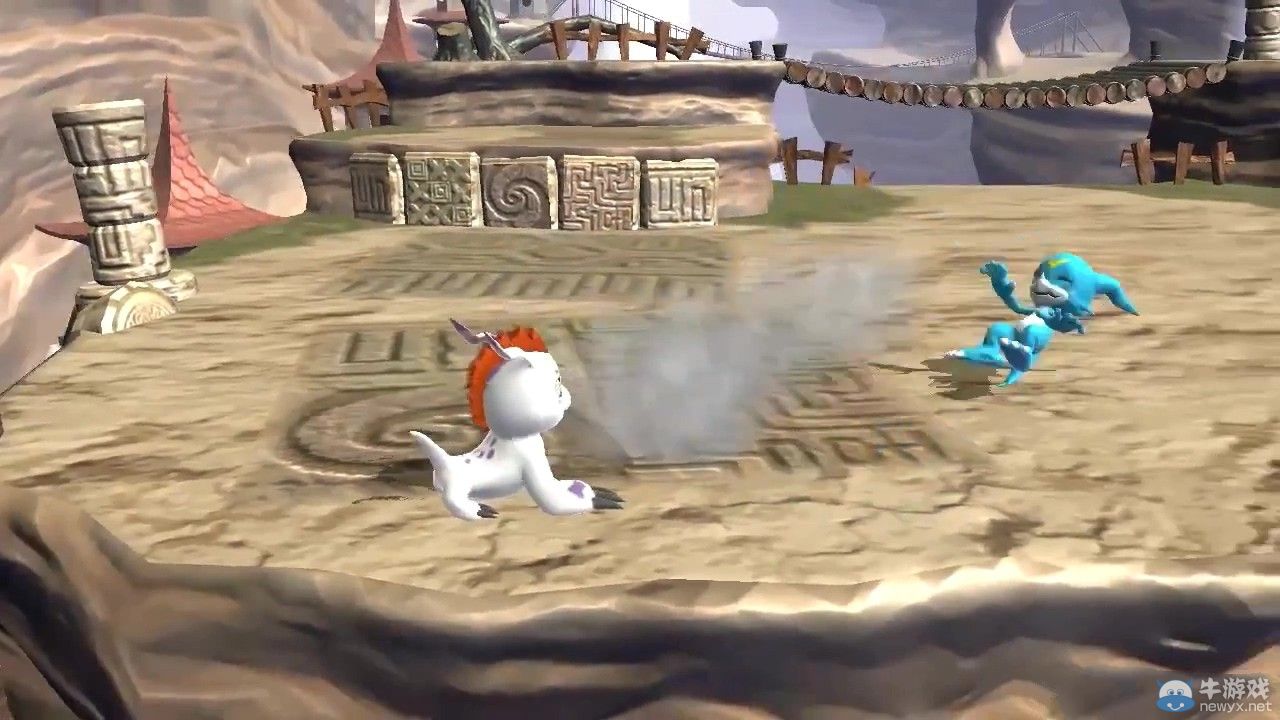 《數(shù)碼寶貝明星大亂斗》宣傳：天女獸性感身姿好爆乳