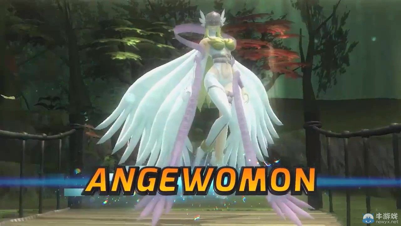 《數(shù)碼寶貝明星大亂斗》宣傳：天女獸性感身姿好爆乳