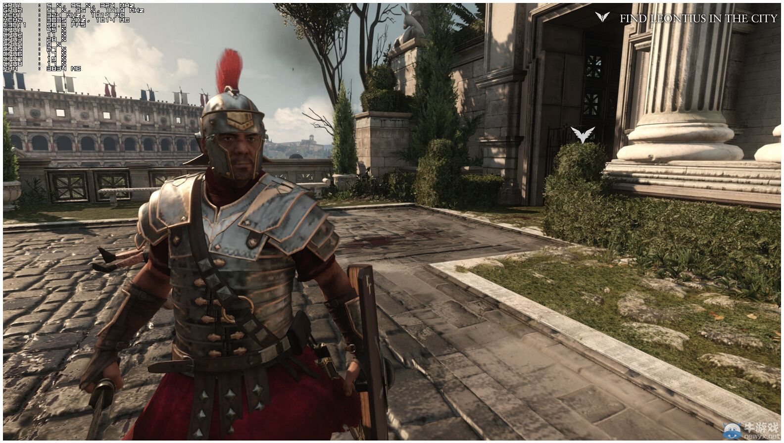 Crytek《Ryse：羅馬之子》高畫質(zhì)與低畫質(zhì)截圖對比