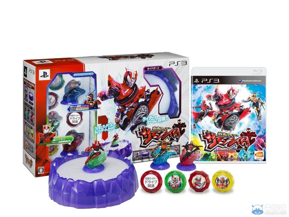 《假面騎士：天喚騎兵》手辦召喚等游戲畫面