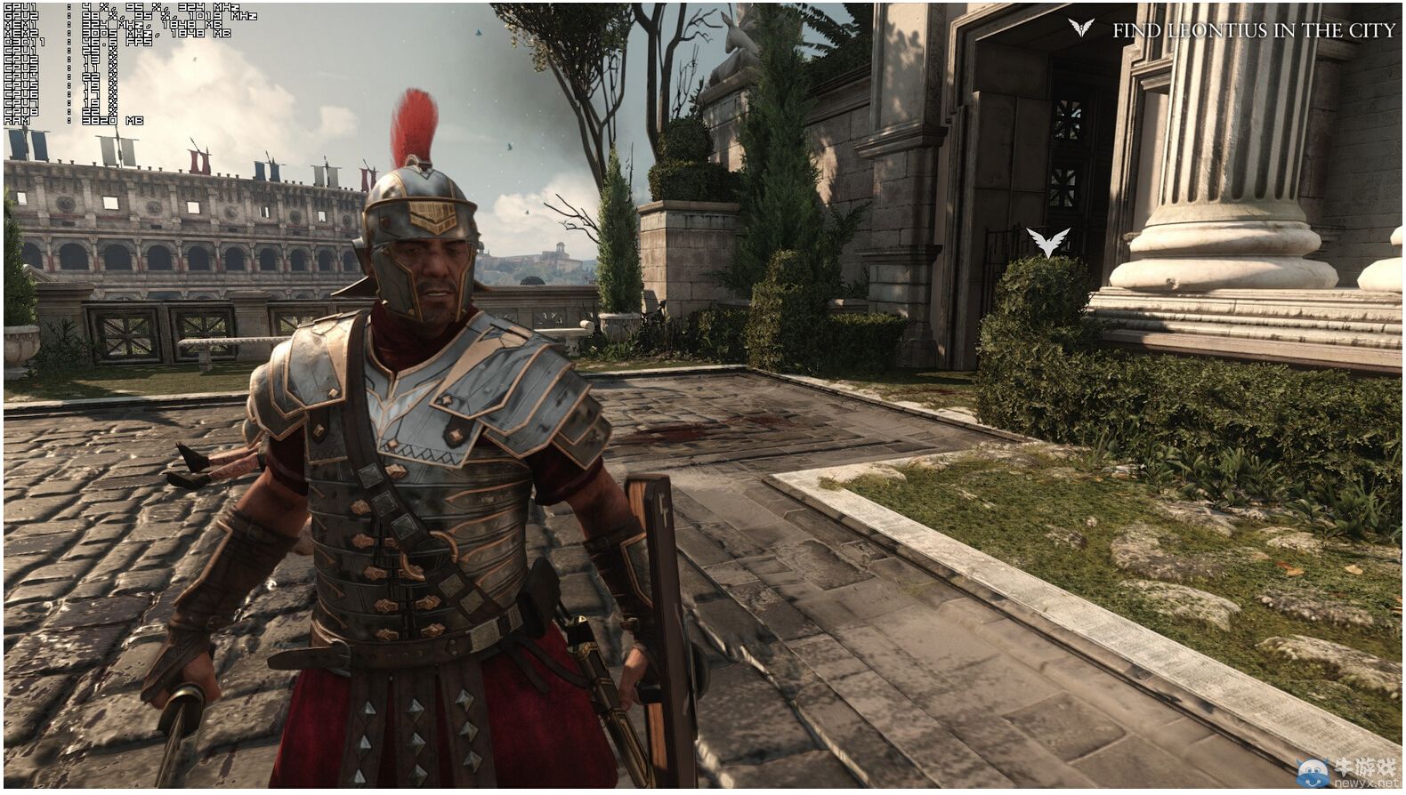 Crytek《Ryse：羅馬之子》高畫質(zhì)與低畫質(zhì)截圖對比