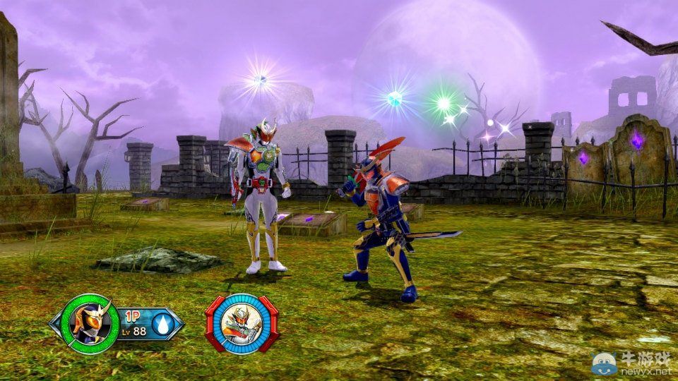 《假面騎士：天喚騎兵》手辦召喚等游戲畫面