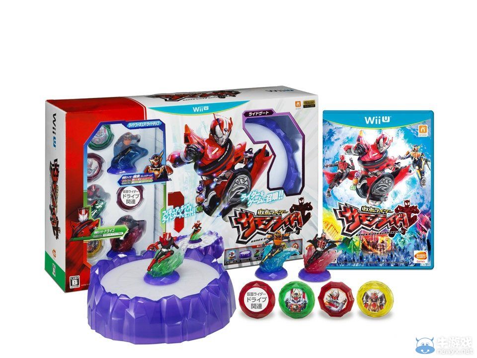 《假面騎士：天喚騎兵》手辦召喚等游戲畫面