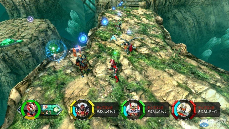 《假面騎士：天喚騎兵》手辦召喚等游戲畫面