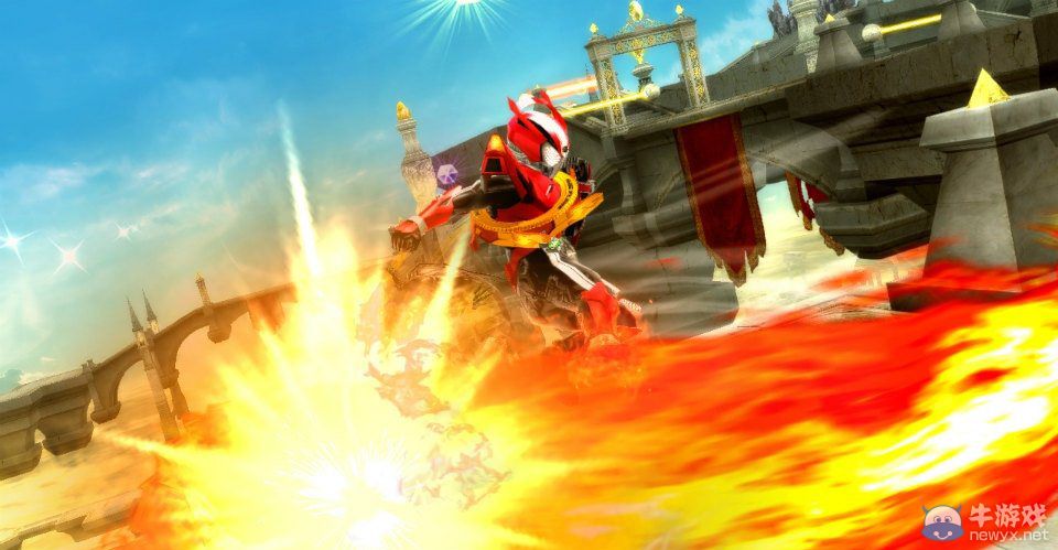 《假面騎士：天喚騎兵》手辦召喚等游戲畫面