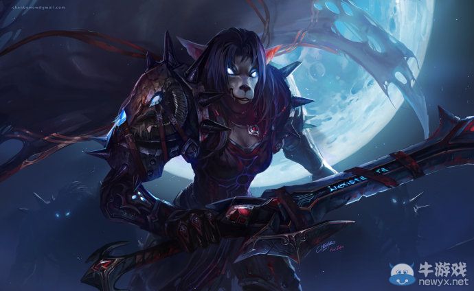 國人畫師《魔獸世界》主題插畫欣賞 蛋哥獻(xiàn)花泰蘭德!