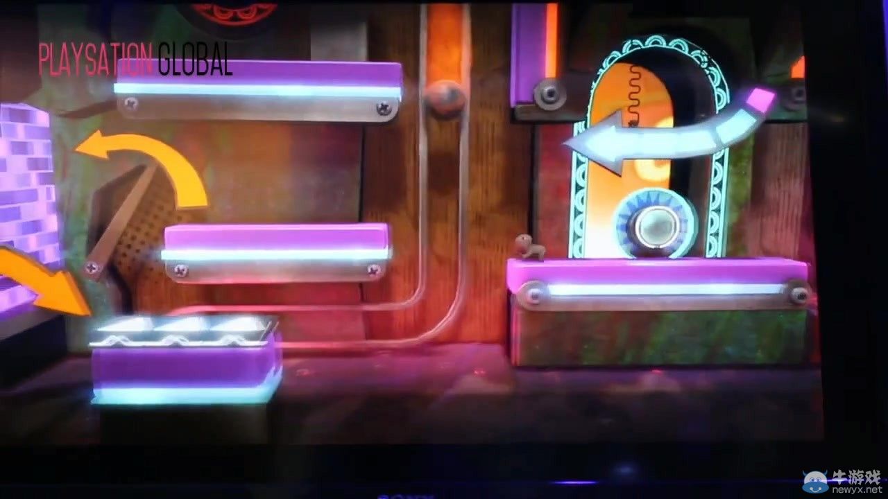 PS4版《小小大星球3》（LittleBigPlanet 3）試玩視頻：麻布仔身手矯健