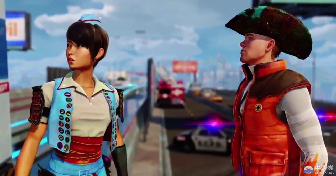 《日落過載》（Sunset Overdrive）跑酷式追殺演示：一窺實際畫面