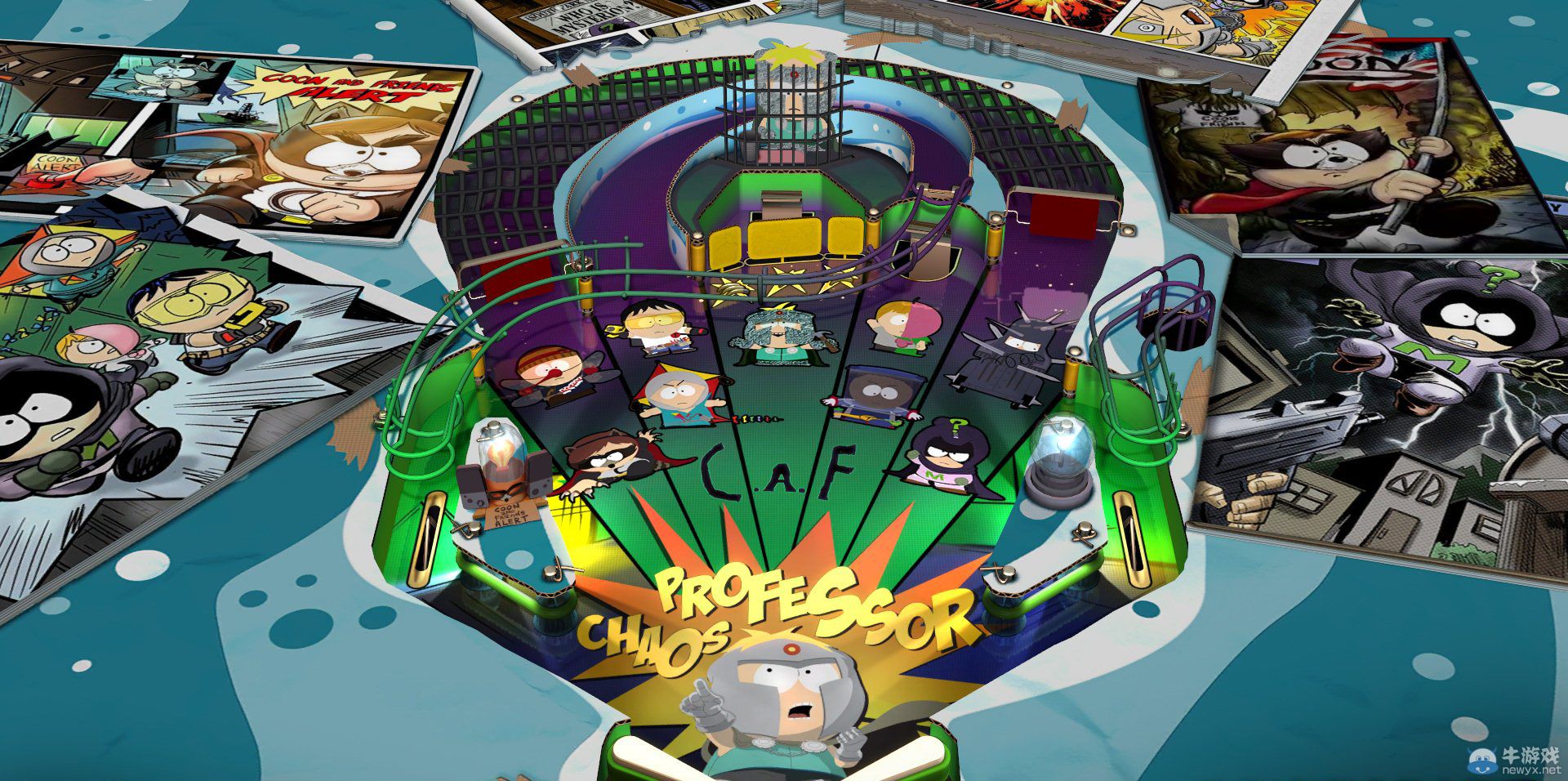 《Zen Pinball 2》南方公園主題DLC即將上線