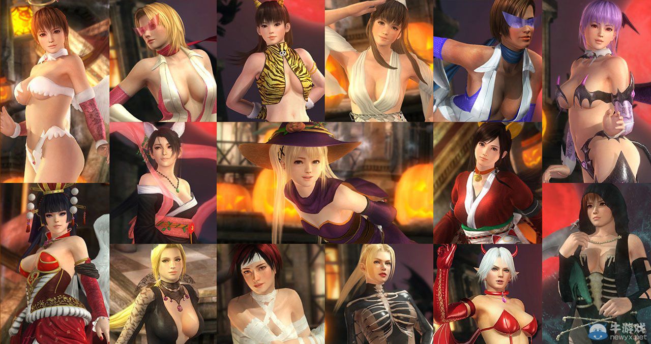 《死或生5：終極版》推出萬圣節(jié)主題服裝DLC