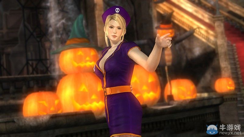 《死或生5：終極版》（Dead or Alive 5 Ultimate）萬圣節DLC官方美圖！麒麟臂戰斗好素材