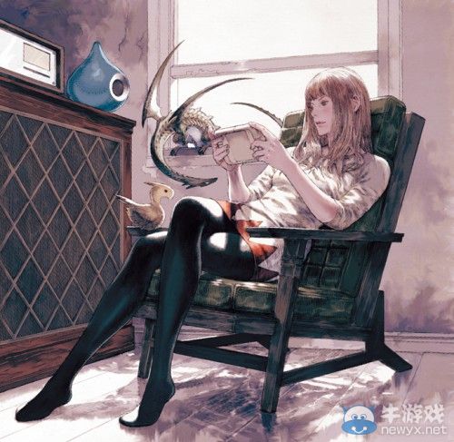 SE泄露新作《面具大師》（Master of Masks） 黑絲妹翹腿玩掌機