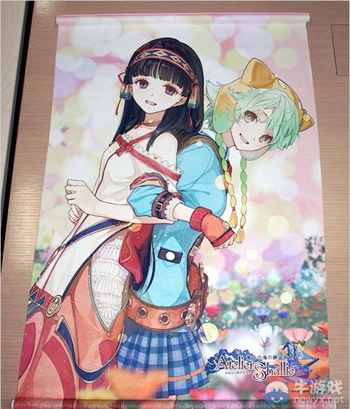 《夏莉的工作室：黃昏之海的煉金術(shù)士》掛畫周邊：左繪制的最新插圖