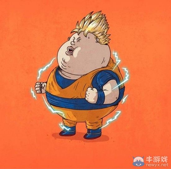 都是垃圾食品惹的禍!當游戲角色變成胖子之后