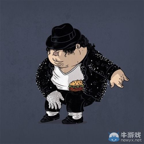 都是垃圾食品惹的禍!當游戲角色變成胖子之后