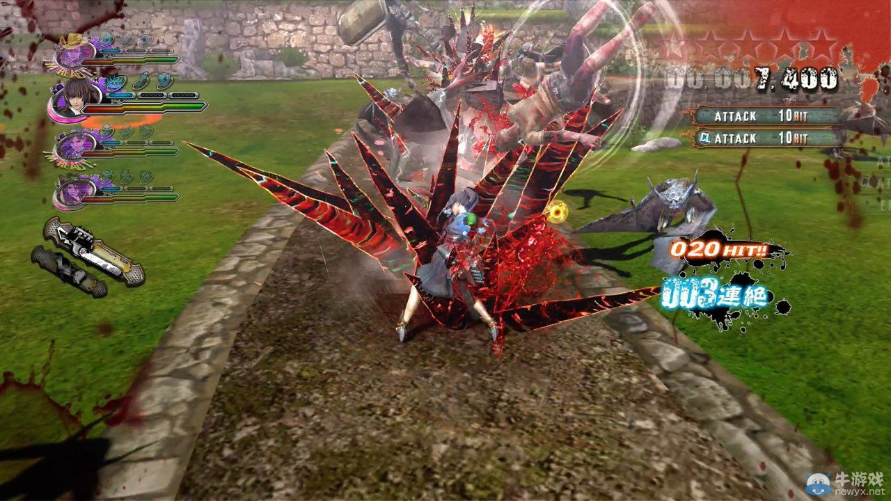 《御姐玫瑰Z2：混沌》高清戰(zhàn)斗畫面截圖公開