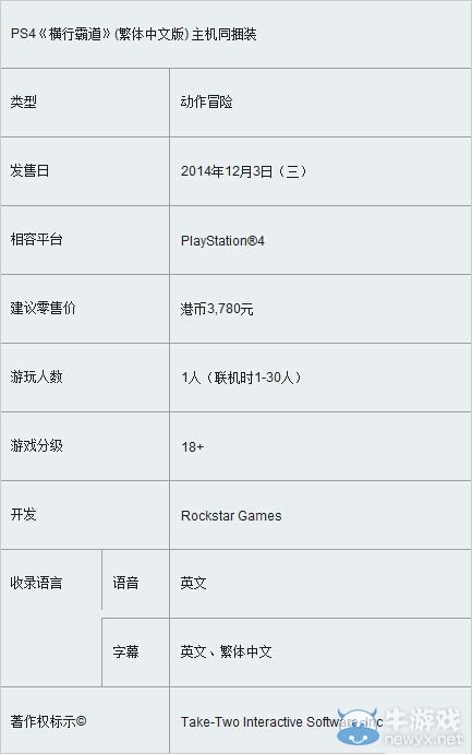 SCEH推出《橫行霸道5》主機同捆裝：12月發售