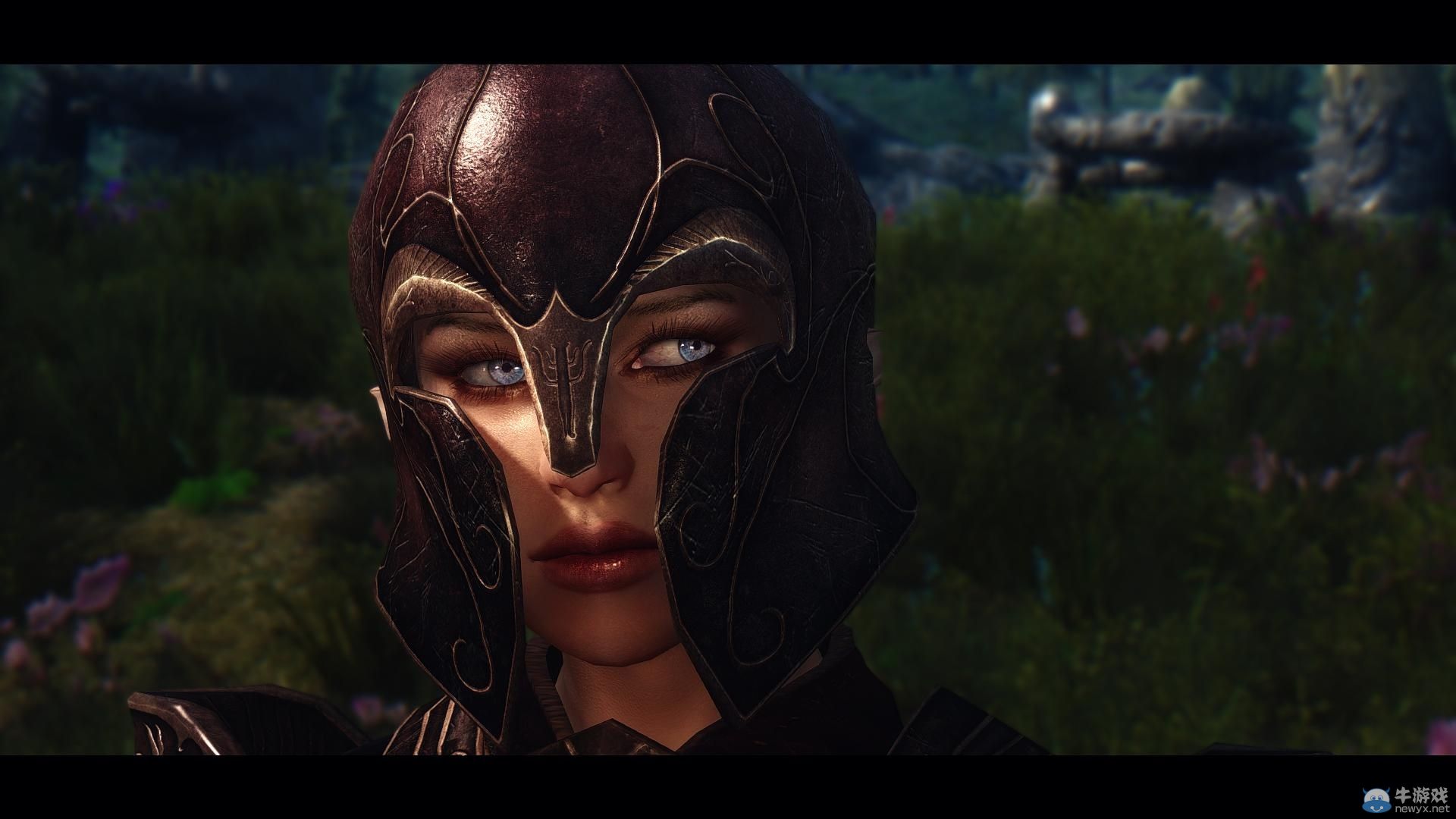 《上古卷軸5：天際》新MOD圖賞：俏皮妹酥胸半露！