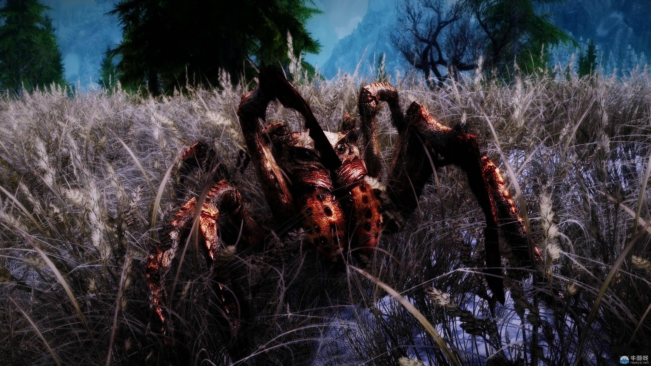 《上古卷軸5：天際》新MOD圖：紅唇妹子很誘人！