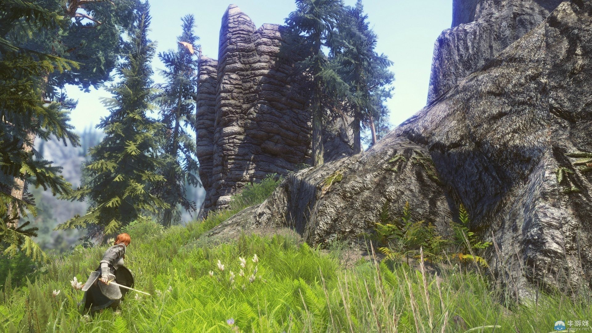 《上古卷軸5：天際》新MOD圖：紅唇妹子很誘人！