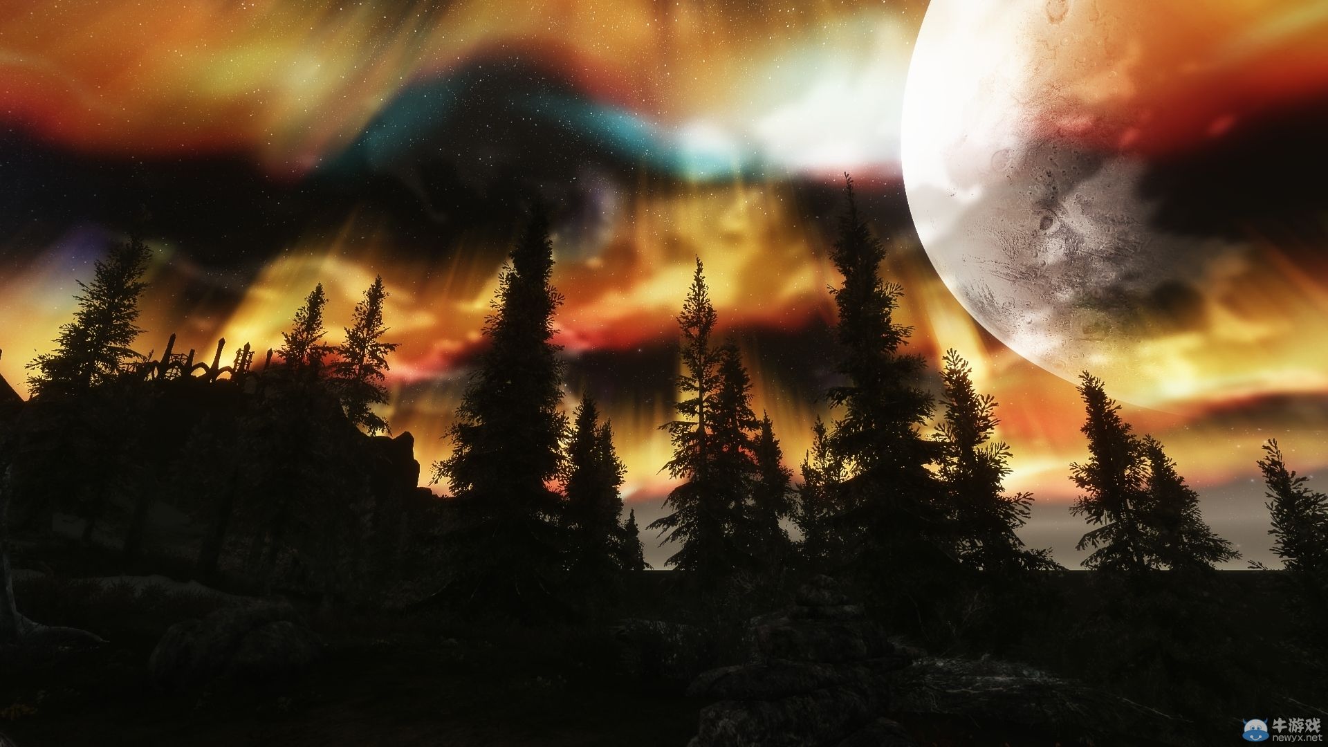 《上古卷軸5：天際》新MOD圖賞：俏皮妹酥胸半露！