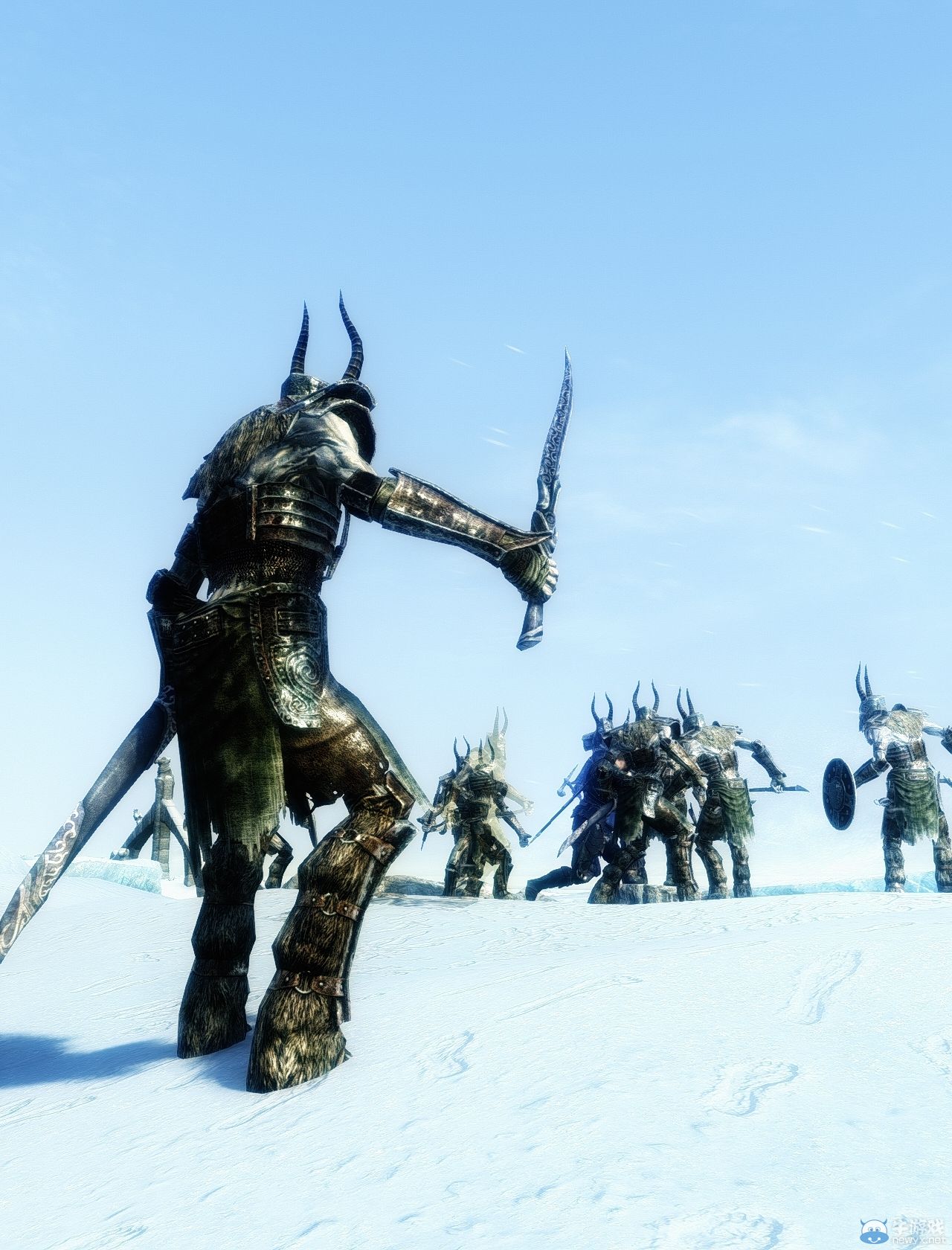 《上古卷軸5：天際》新MOD圖賞：俏皮妹酥胸半露！