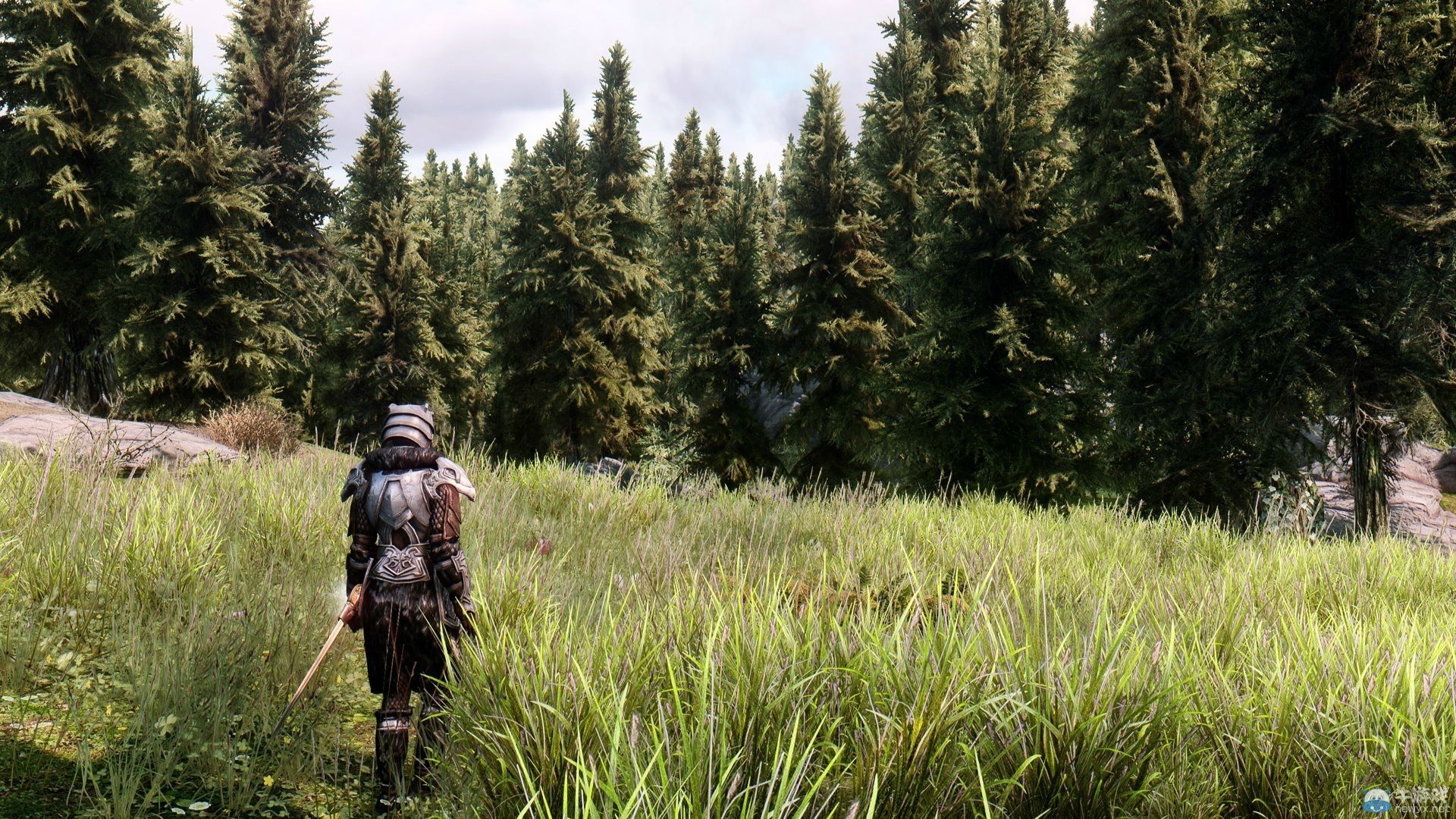 《上古卷軸5：天際》新MOD圖：紅唇妹子很誘人！