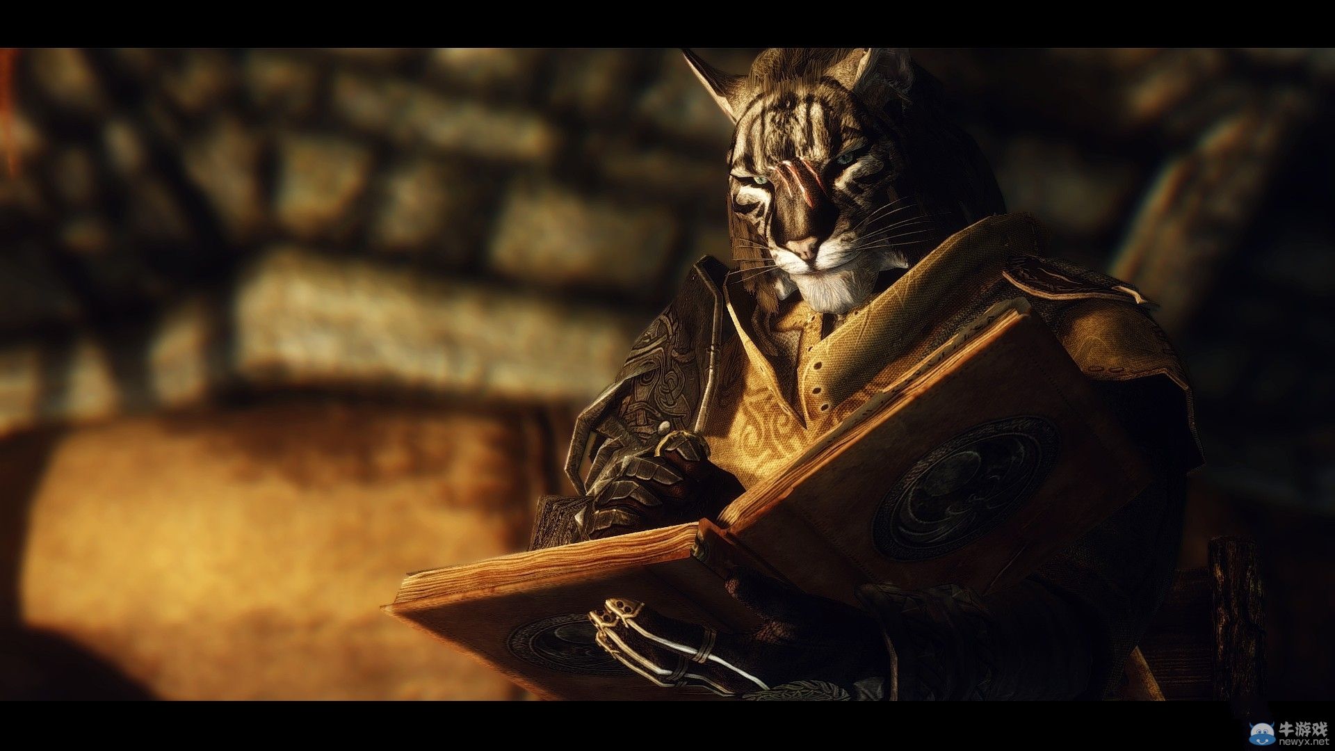 《上古卷軸5：天際》新MOD圖賞：俏皮妹酥胸半露！