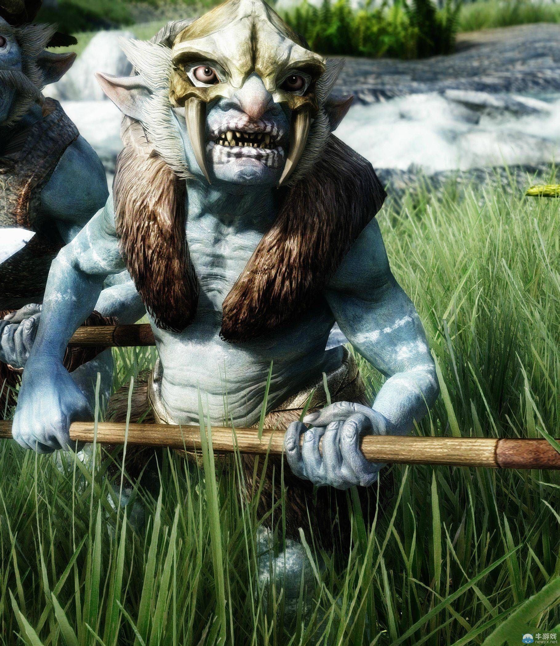 《上古卷軸5：天際》新MOD圖：紅唇妹子很誘人！