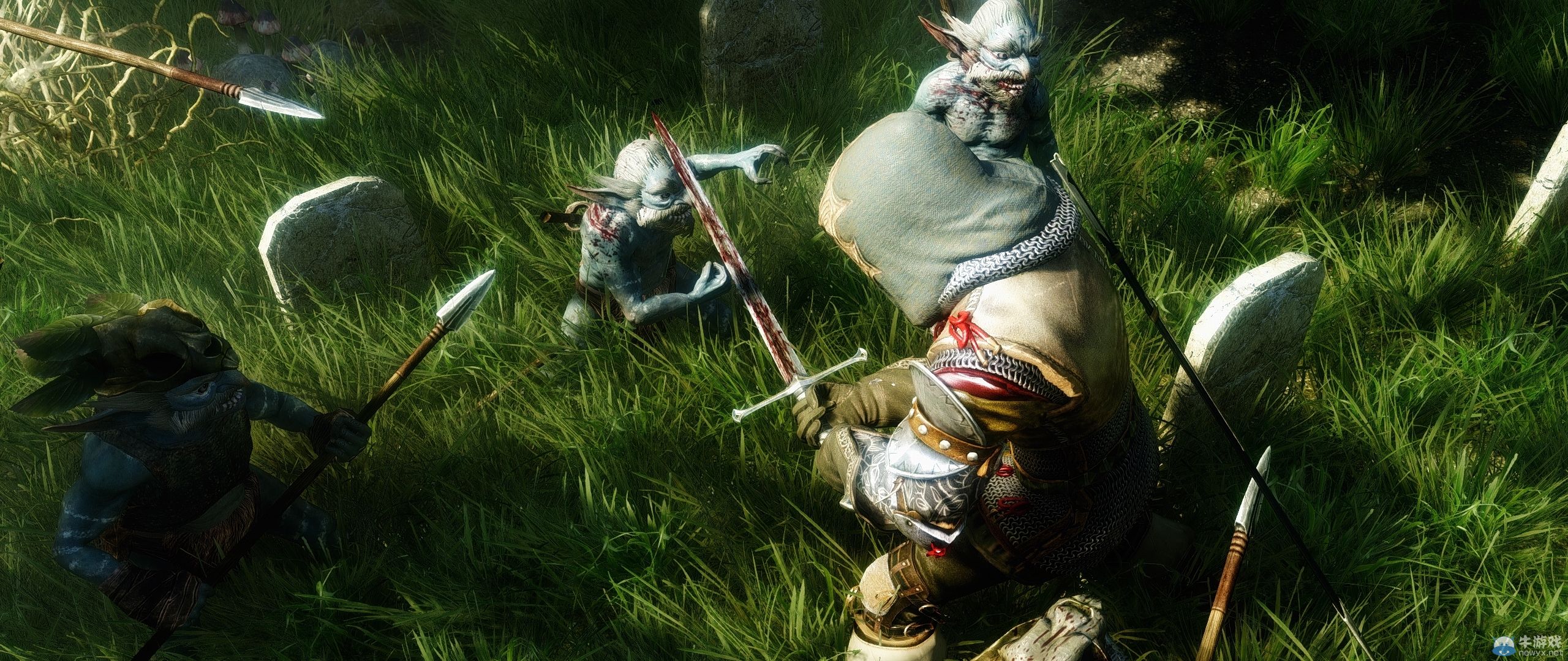 《上古卷軸5：天際》新MOD圖賞：俏皮妹酥胸半露！