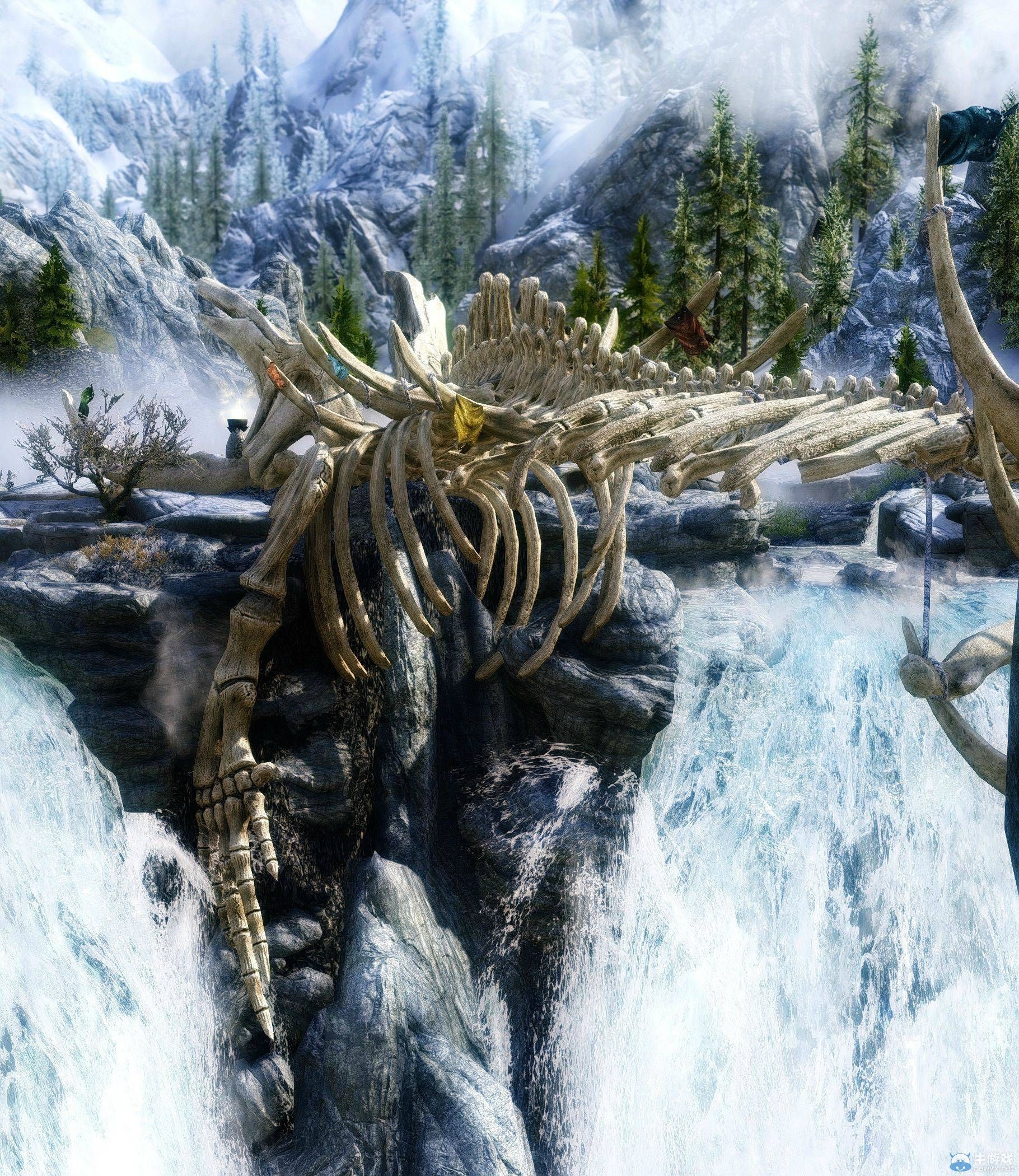 《上古卷軸5：天際》新MOD圖：紅唇妹子很誘人！