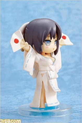 《閃亂神樂：少女們的選擇》限定版附送粘土人實物預覽圖