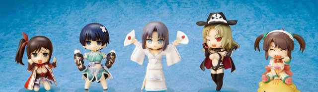 《閃亂神樂：少女們的選擇》限定版附送粘土人實物預覽圖