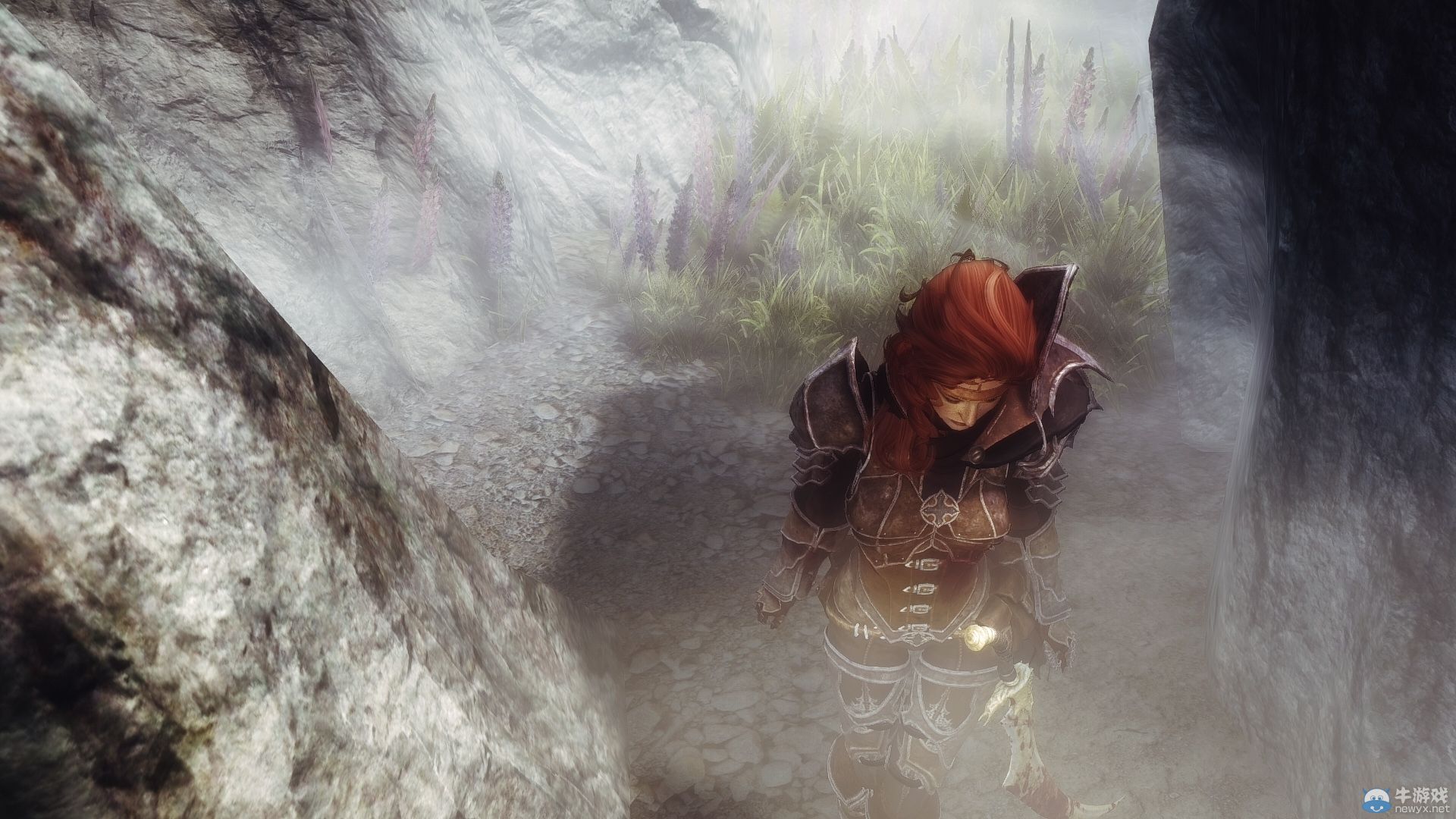 《上古卷軸5：天際》新MOD圖賞：俏皮妹酥胸半露！