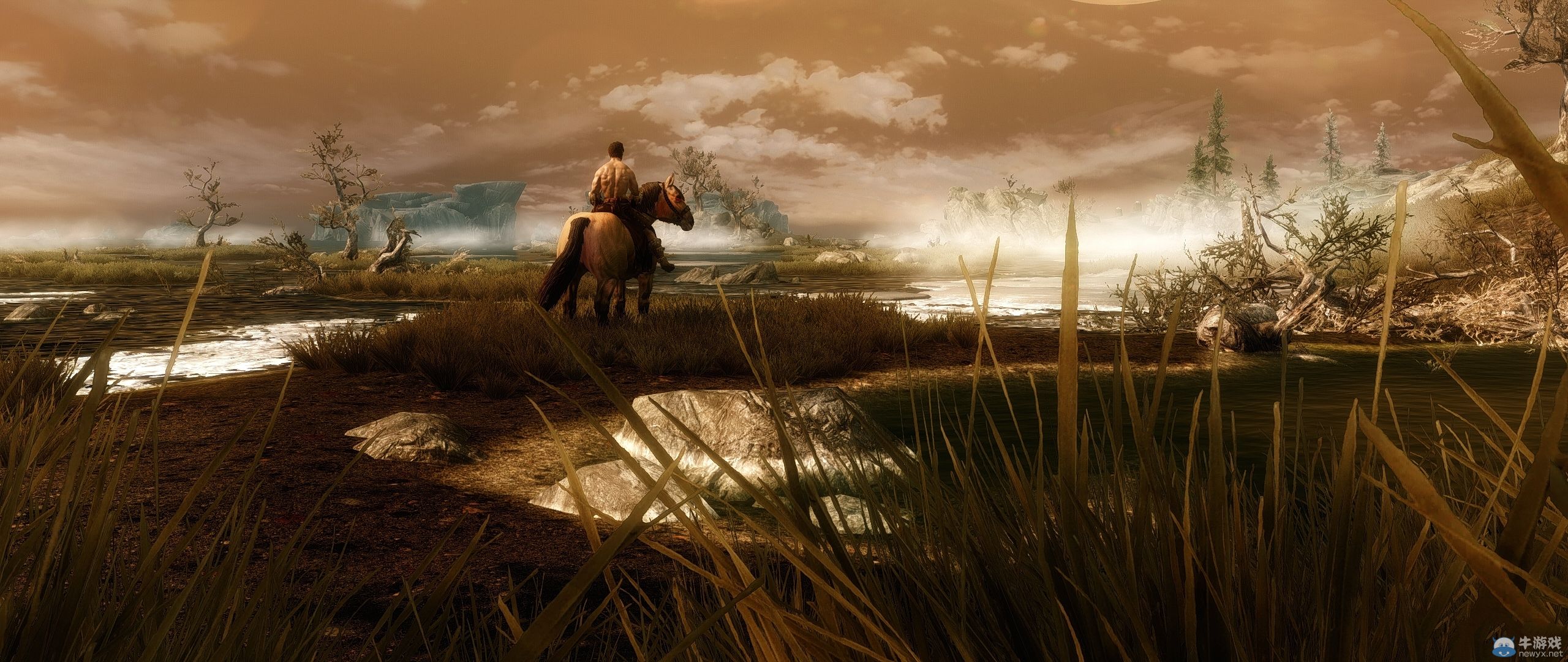 《上古卷軸5：天際》新MOD圖賞：俏皮妹酥胸半露！